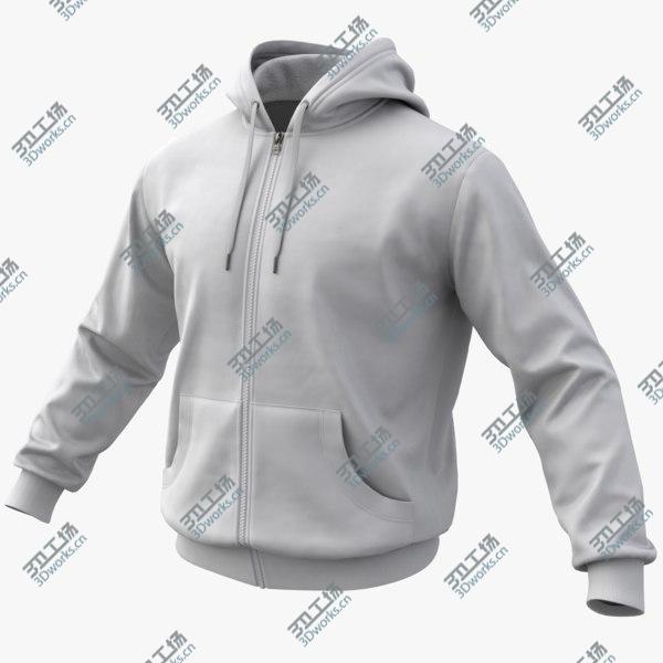 images/goods_img/20210312/Hoodie 02 (White) PBR model/1.jpg